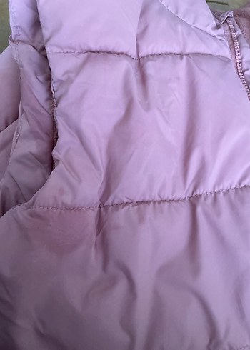 Kız Çocuk Kapüşonlu Fermuarlı Yelek - Görsel 7