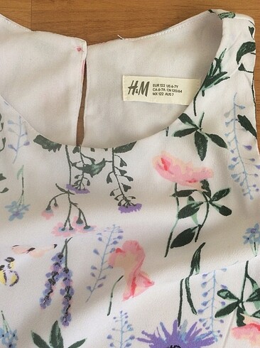 7 Yaş Beden H&M elbise
