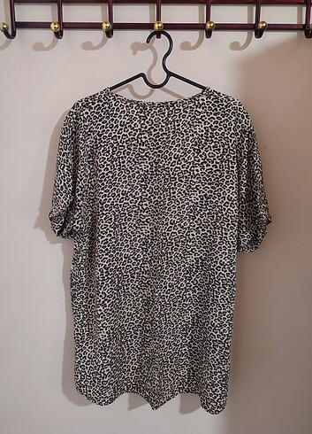 Diğer LEOPAR DESENLİ XL KADIN BLUZ