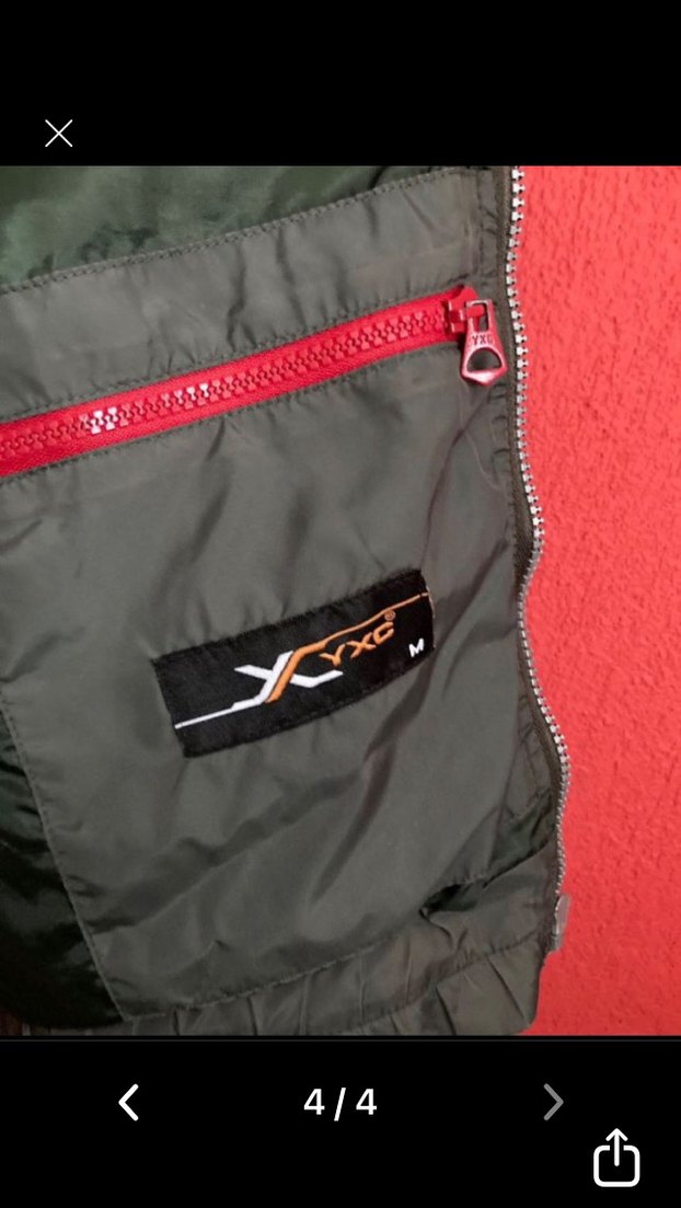 Erkek Gri Fermuarlı Streetwear Ceket - Görsel 4