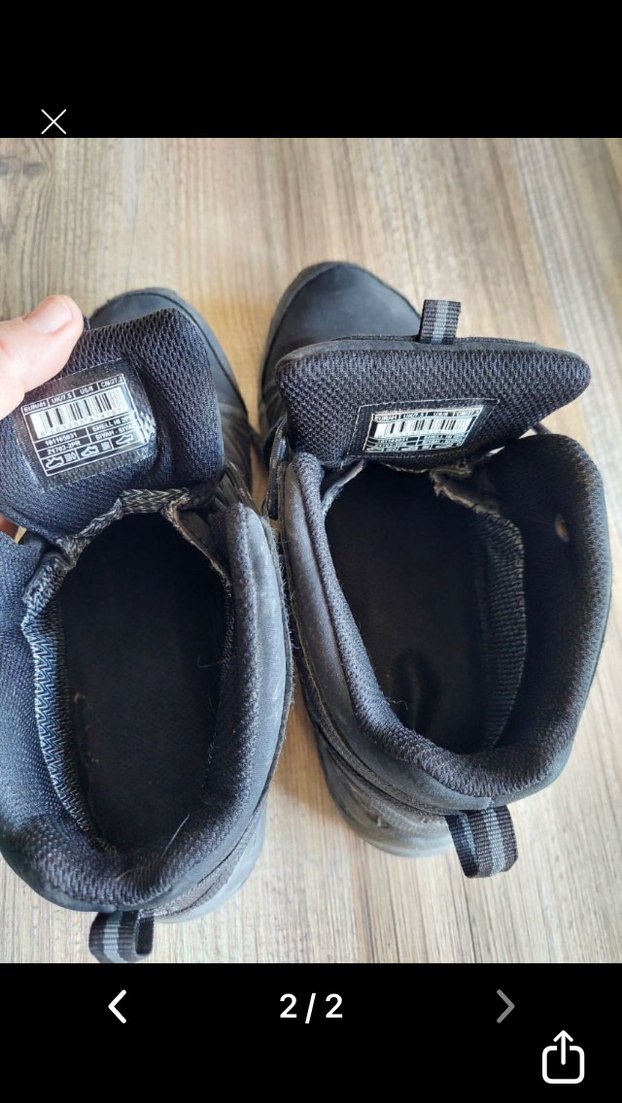 Erkek Siyah Bağcıklı Biker Spor Ayakkabı - Görsel 2