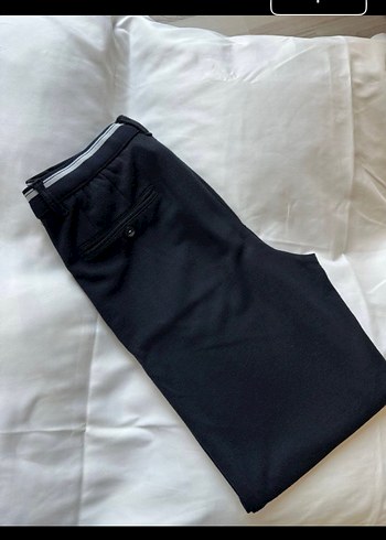 Gri Regular Fit Düğmeli Erkek Kot Pantolon - Görsel 4