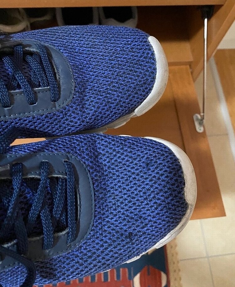 Erkek Lacivert Bağcıklı Spor Ayakkabı - Görsel 3