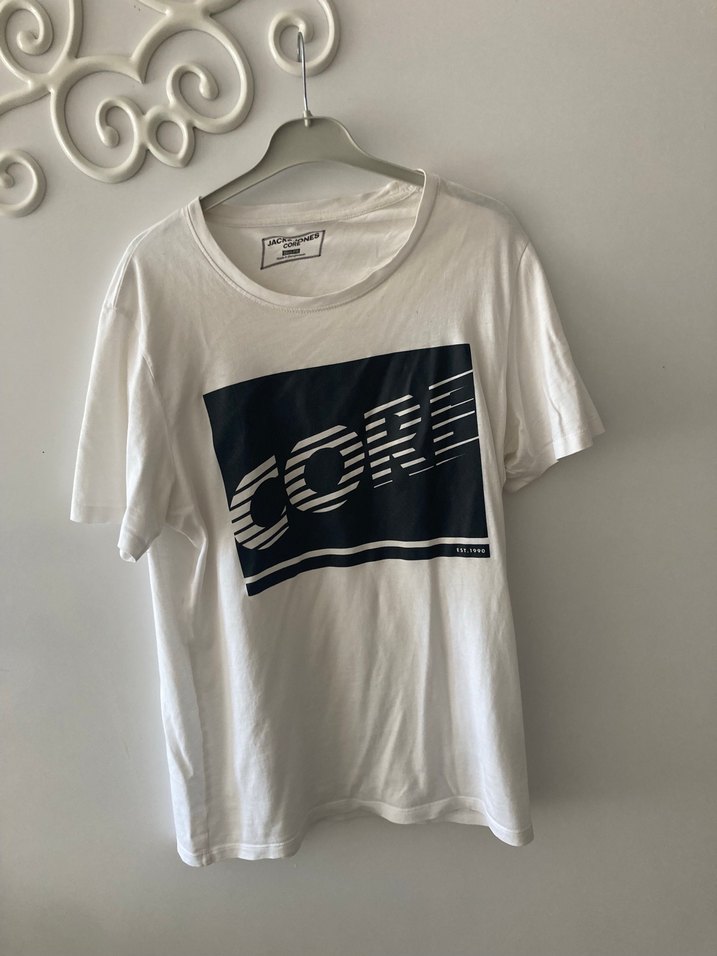 Calvin Klein Mavi Bisiklet Yaka Tişört — görsel 3/4
