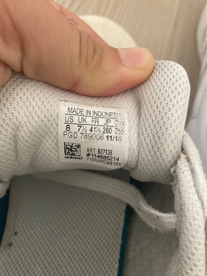 Adidas Beyaz Düşük Bilekli Sneaker — görsel 5/6