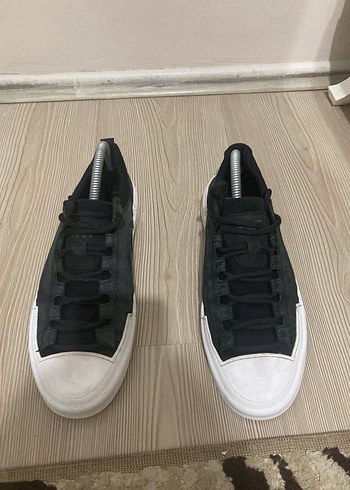 Diğer Siyah Beyaz Dusuk Bilekli Sneaker