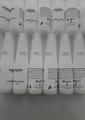 PALETTE 50 ML 14 ADET OKSİDAN - Görsel 5