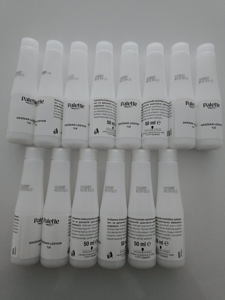 PALETTE 50 ML 14 ADET OKSİDAN - Görsel 3