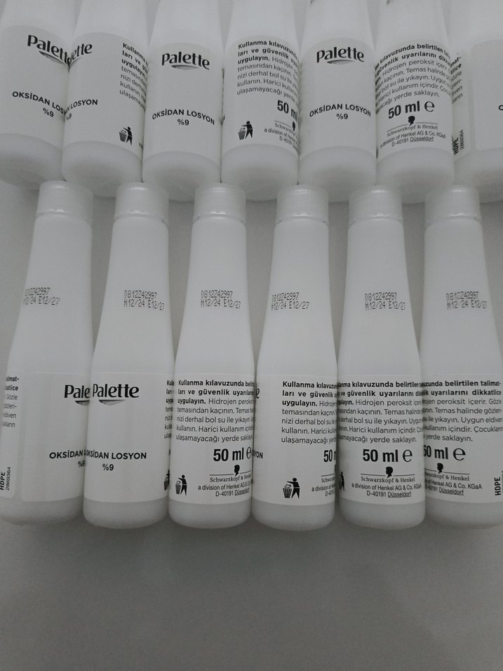 PALETTE 50 ML 14 ADET OKSİDAN - Görsel 5