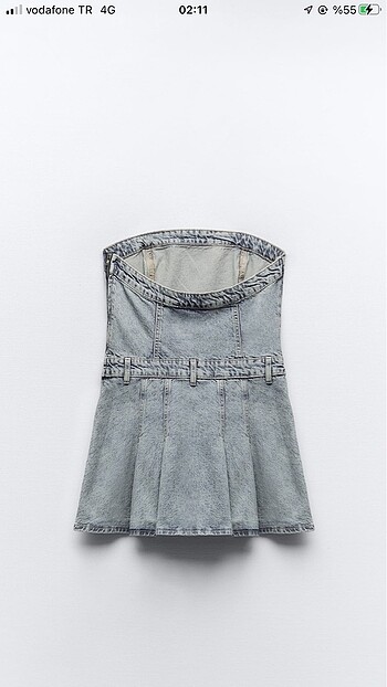 Zara Zara denim Elbise