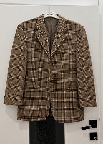 Diğer Kahverengi Ekose Blazer Ceket