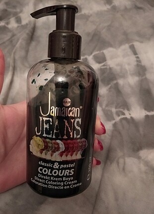 Yeşil Su Bazlı Saç Boyası Jamaican Jeans Colours 