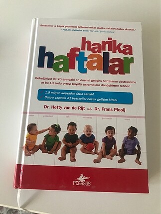 Harika haftalar Bebek gelişimi kitabı