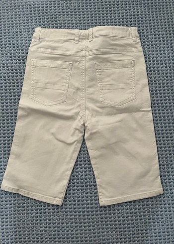 BEYAZ JEAN KAPRİ ŞORT - Görsel 5