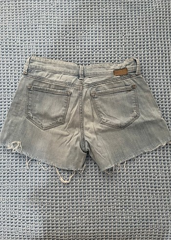 MAVİ JEANS KOT ŞORT - Görsel 4