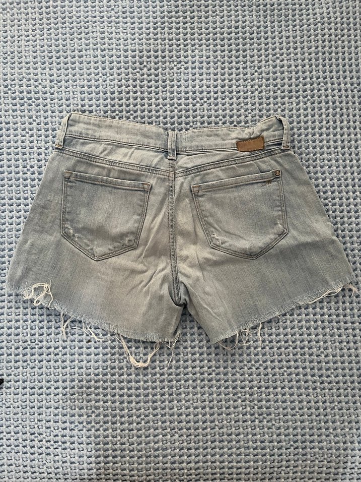 MAVİ JEANS KOT ŞORT - Görsel 4