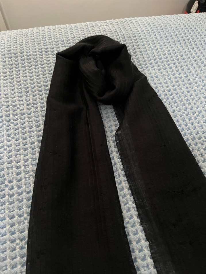 SİYAH FULAR-ATKI - Görsel 3