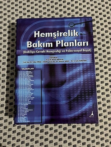 DAHİLİYE-CERRAHİ HEMŞİRELİĞİ BAKIM PLANLARI