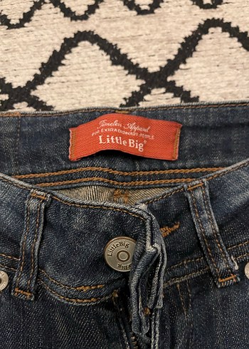 Kadın Kahverengi Normal Boy Denim Pantolon - Görsel 2