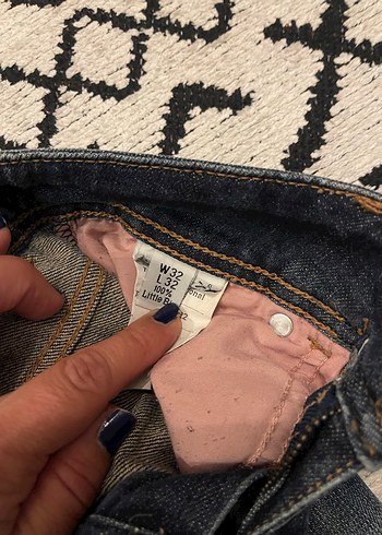 Kadın Kahverengi Normal Boy Denim Pantolon - Görsel 3