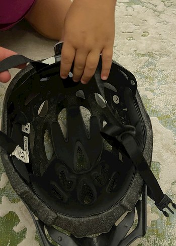 Sarı Baskılı Biker Motosiklet  bisiklet Kaskı - Görsel 4