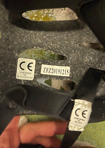 Sarı Baskılı Biker Motosiklet  bisiklet Kaskı - Görsel 5