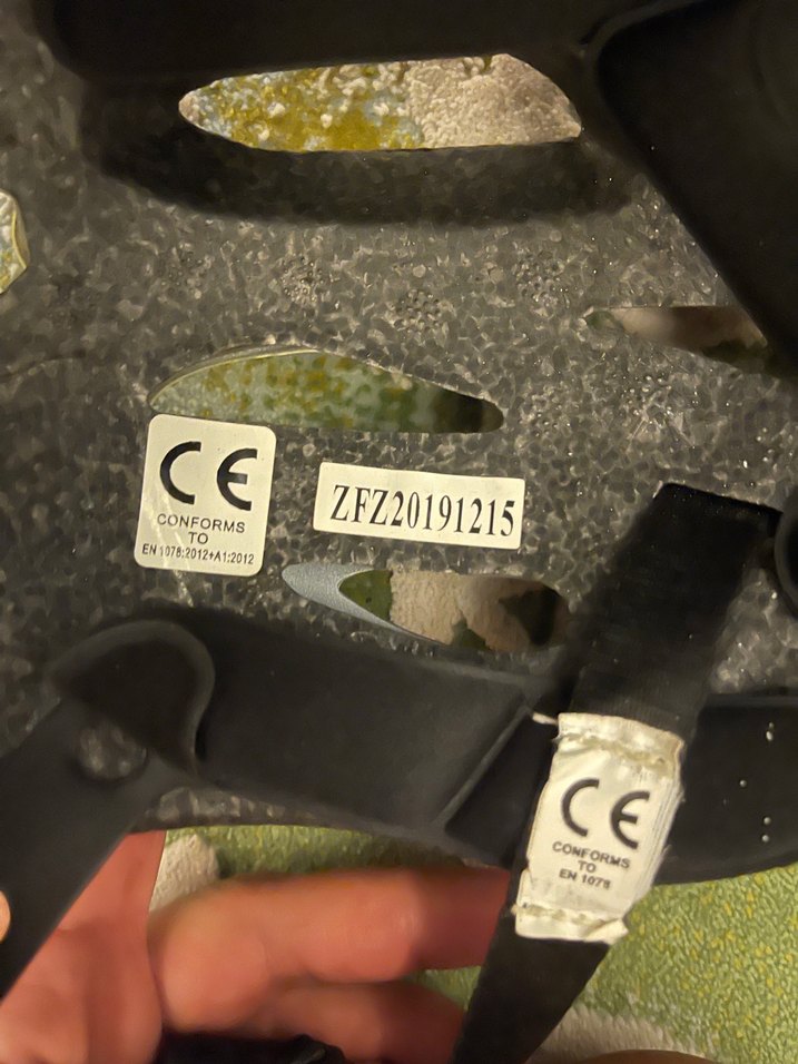 Sarı Baskılı Biker Motosiklet  bisiklet Kaskı - Görsel 5