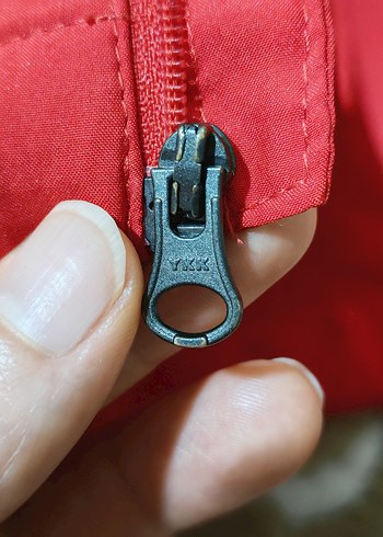 Kırmızı Nike Fermuarlı Midi Spor Ceket - Görsel 7