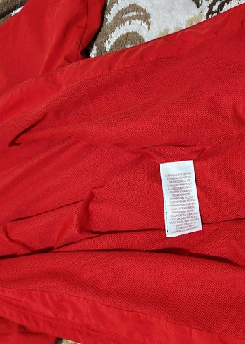 Kırmızı Nike Fermuarlı Midi Spor Ceket - Görsel 6