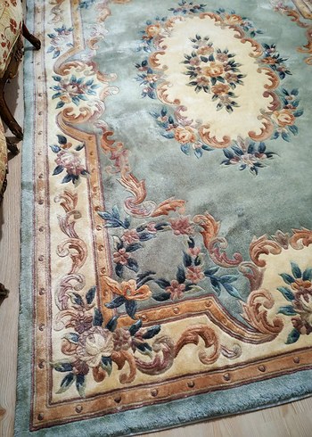 Çin halısı #kabartma desen #el dokuma - Görsel 6