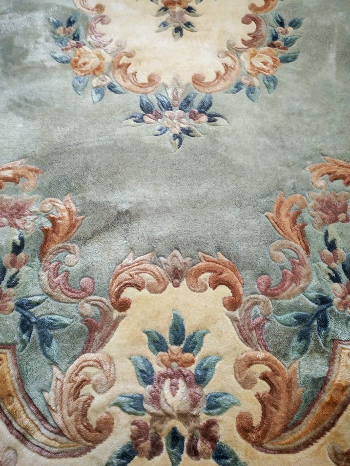 Çin halısı #kabartma desen #el dokuma - Görsel 5