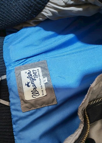 wrangler marka Gri Düğmeli Erkek Mont - Görsel 11