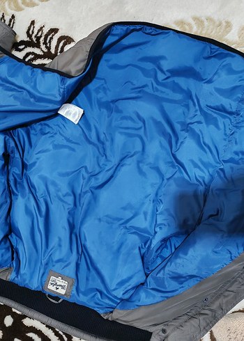 wrangler marka Gri Düğmeli Erkek Mont - Görsel 9