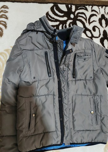 wrangler marka Gri Düğmeli Erkek Mont - Görsel 5