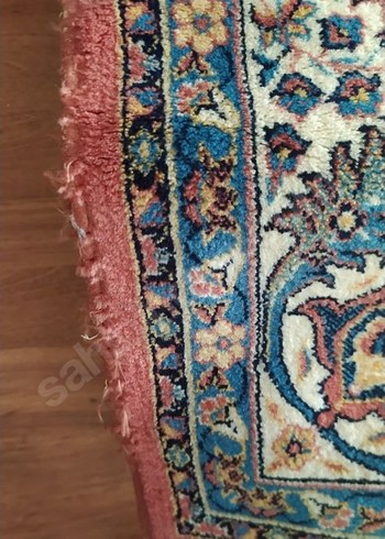 Koyu Pembe Desenli Klasik Halı - Görsel 7