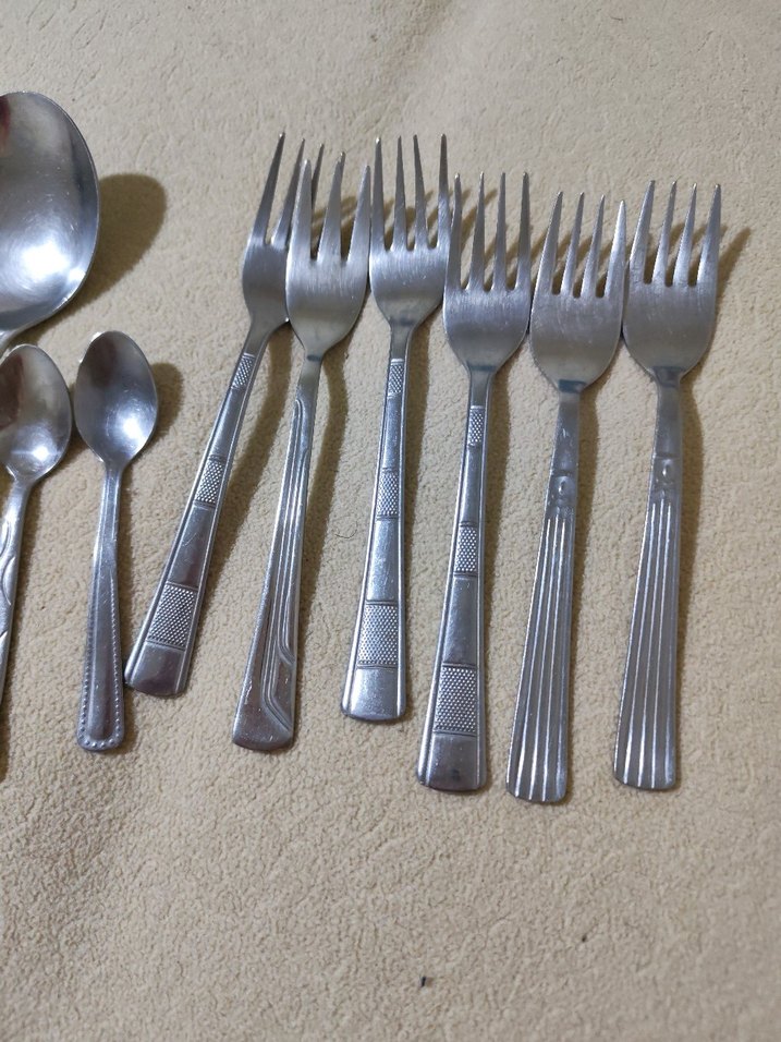 Metal Çatal ve Kaşık Seti - Görsel 3