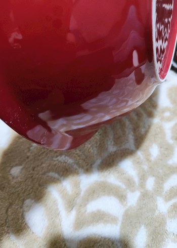 Kırmızı ve Beyaz Plastik Tabak Seti - Görsel 5