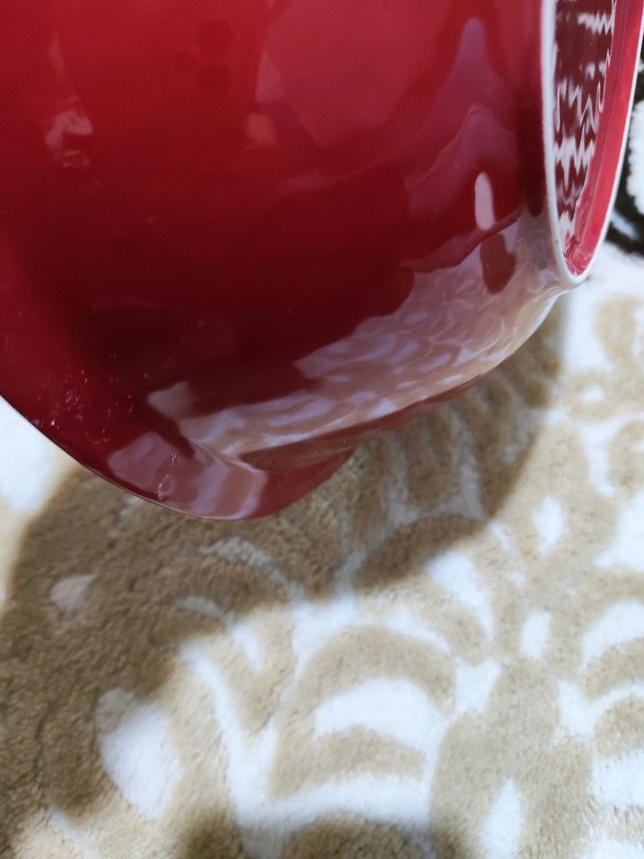 Kırmızı ve Beyaz Plastik Tabak Seti - Görsel 5