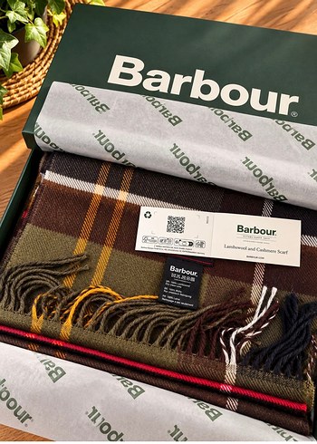 Barbour Ekose Desenli Sal