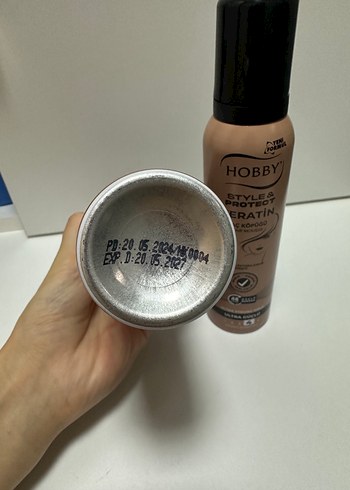 Hobby Keratin Saç Köpüğü Ultra Güçlü 2'li Set - Görsel 3