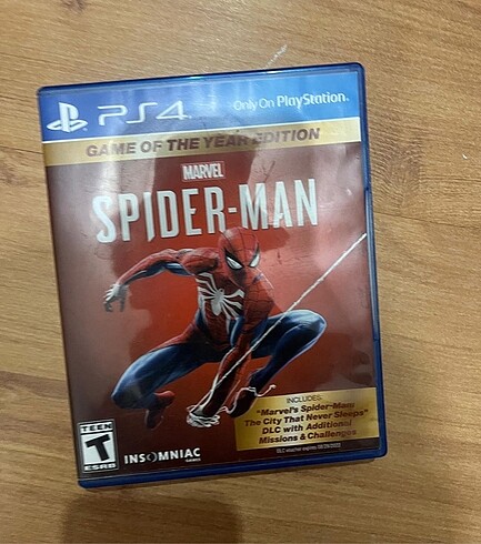 Spiderman ps4 oyunu