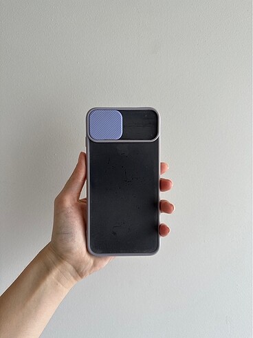 İphone 7 plus sürgülü kılıf lila