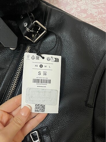 s Beden BERSHKA BİKER CEKET TÜKENDİ..
