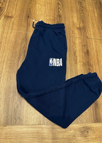 Erkek Mavi NBA Baskılı Sweatpant - Görsel 2