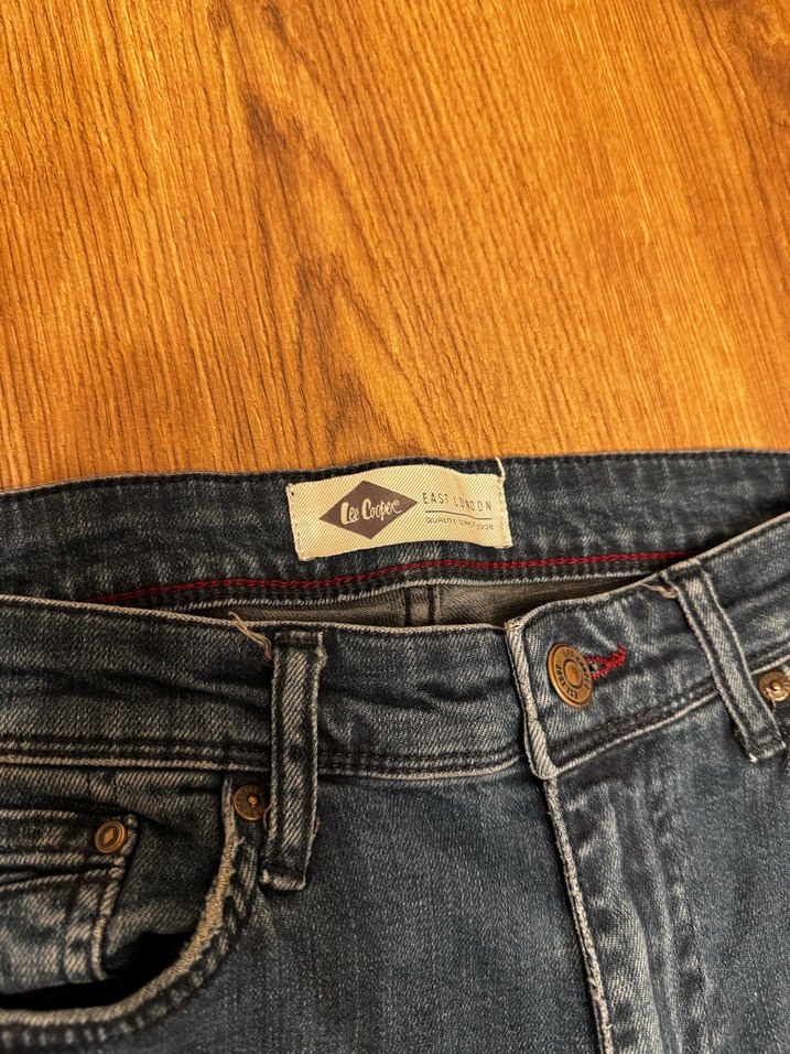 Erkek Koyu Renk Kot Pantolon - Görsel 3