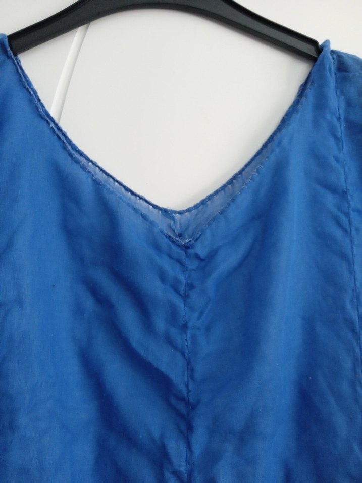 Mavi Keten pareo - Görsel 4