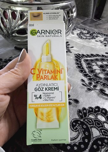 Garnier Vitamin C Parlaklık Veren Göz Kremi 4% - Görsel 5