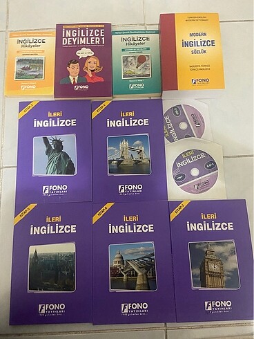 Fono yayınları İngilizce set