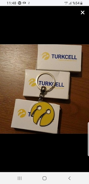 Turkcell Anahtarlık 3 adet