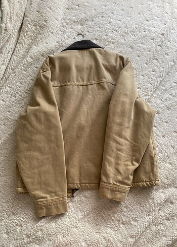 Bej Erkek Yaka detaylı Ceket - Görsel 3